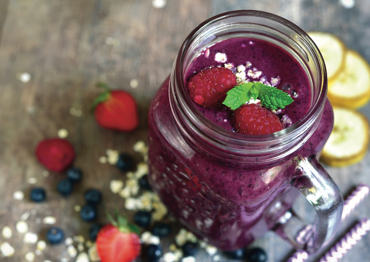 You are currently viewing Grab-and-go berry smoothie
