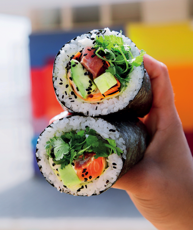 You are currently viewing Sushi burritos (or sushirritos, as we like to call them)