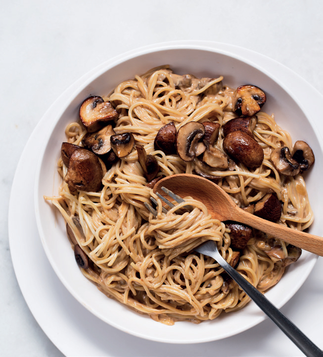 Read more about the article Balsamic mushroom pasta