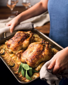 Read more about the article Mustardy roast chicken and potato bake