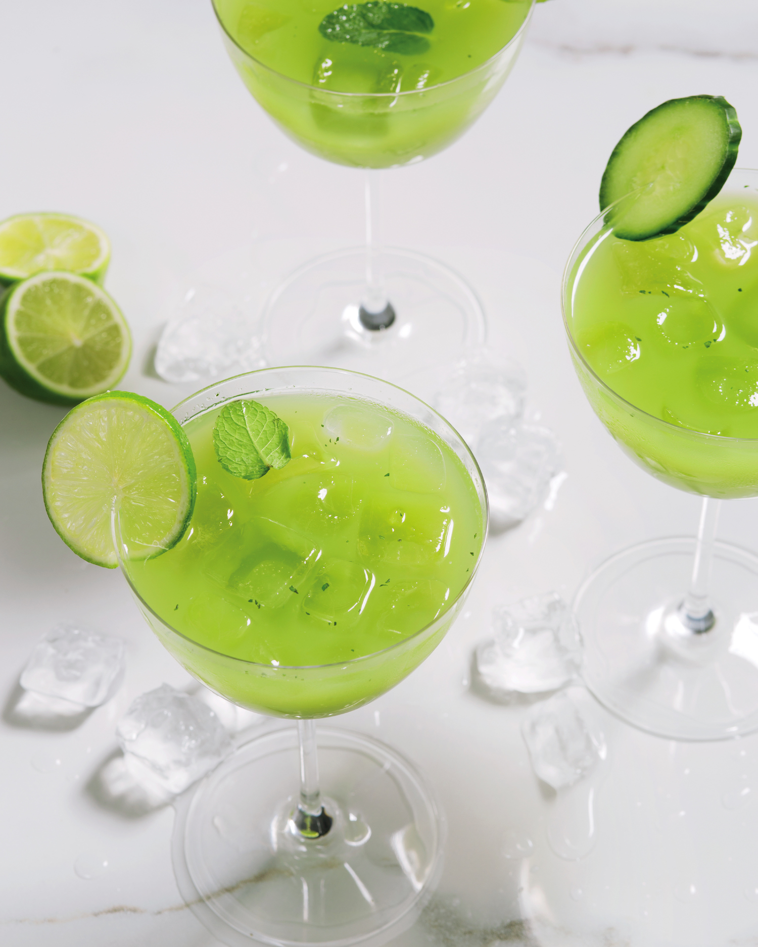 Read more about the article Green melon cocktails