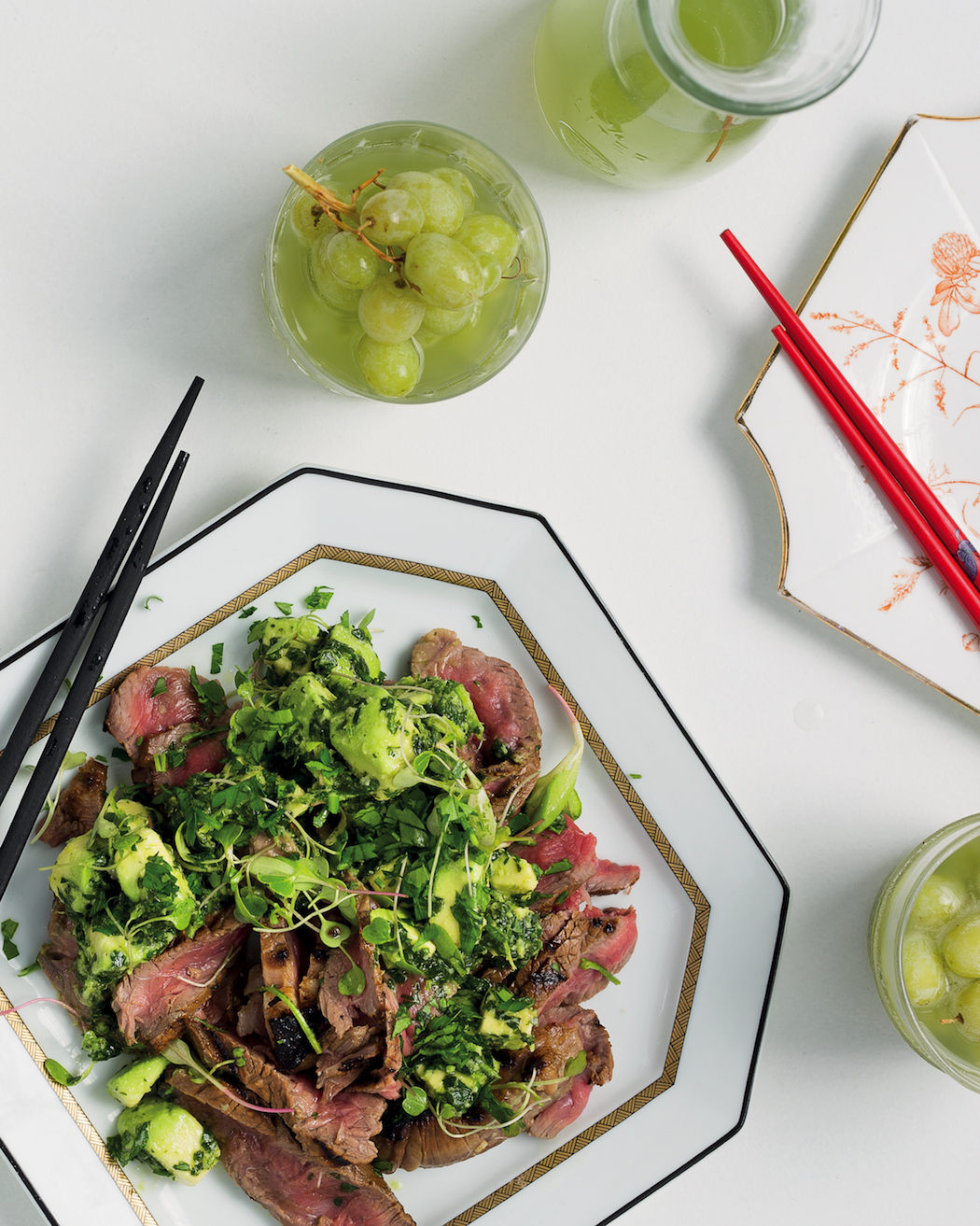 Read more about the article Thai beef with avo chimichurri
