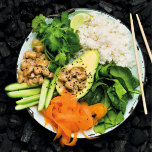 Read more about the article Japanese angelfish poke bowls, on the braai!