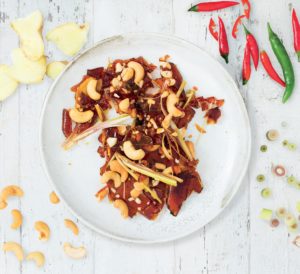 Read more about the article Thai-style chilli and cashew nut brittle