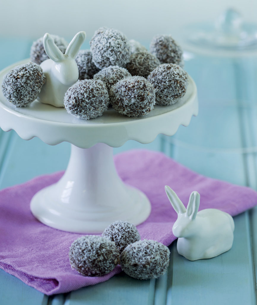 Get eggcited for these chocolate egg truffles