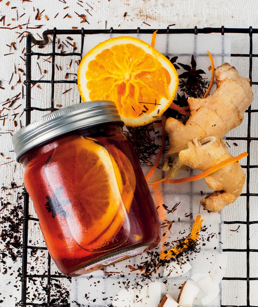 Read more about the article Spiced rooibos tea with ginger, star anise and orange