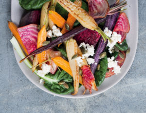 Read more about the article Colourful roast vegetable salad to warm up your winter