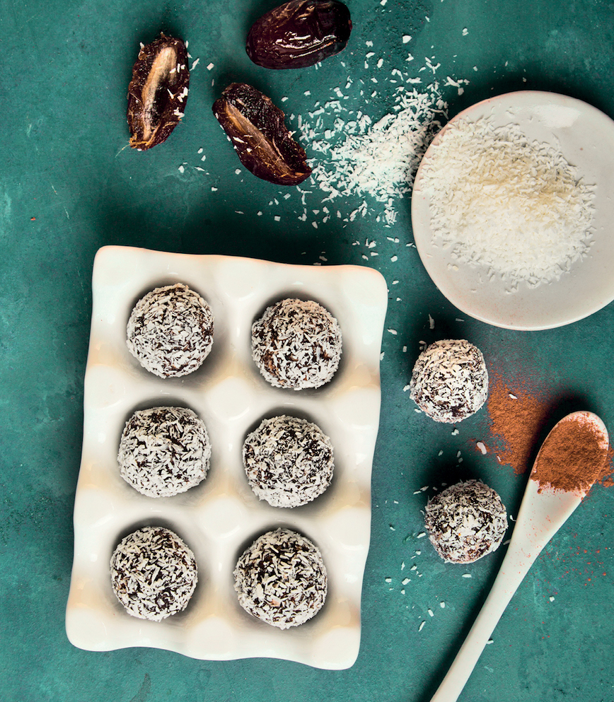 Read more about the article Energy-boosting date balls with cacao and banana