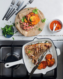 Read more about the article Bombay spiced T-bone steak with hand-cut chips