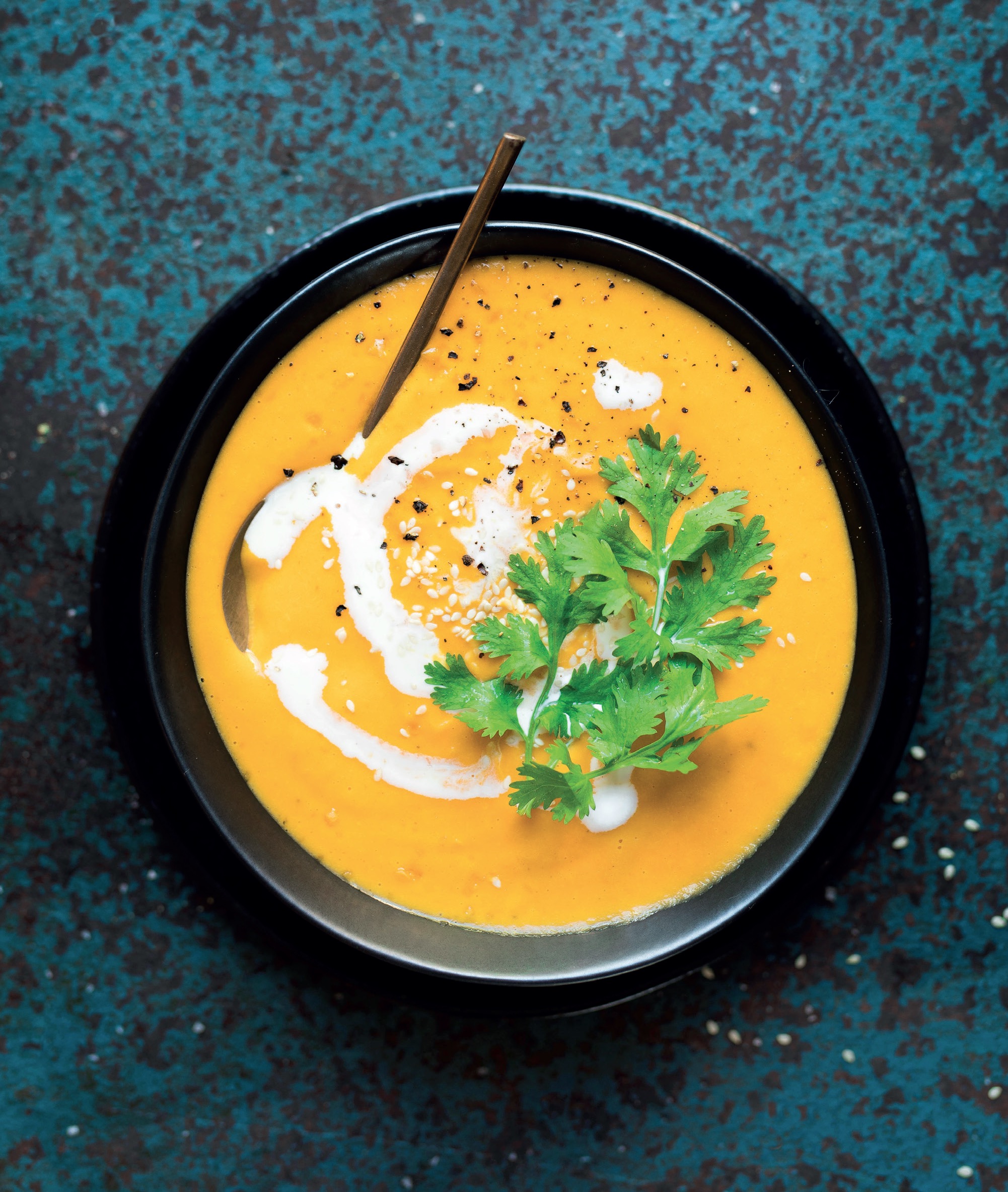 Read more about the article Roast carrot soup with ginger and lemongrass