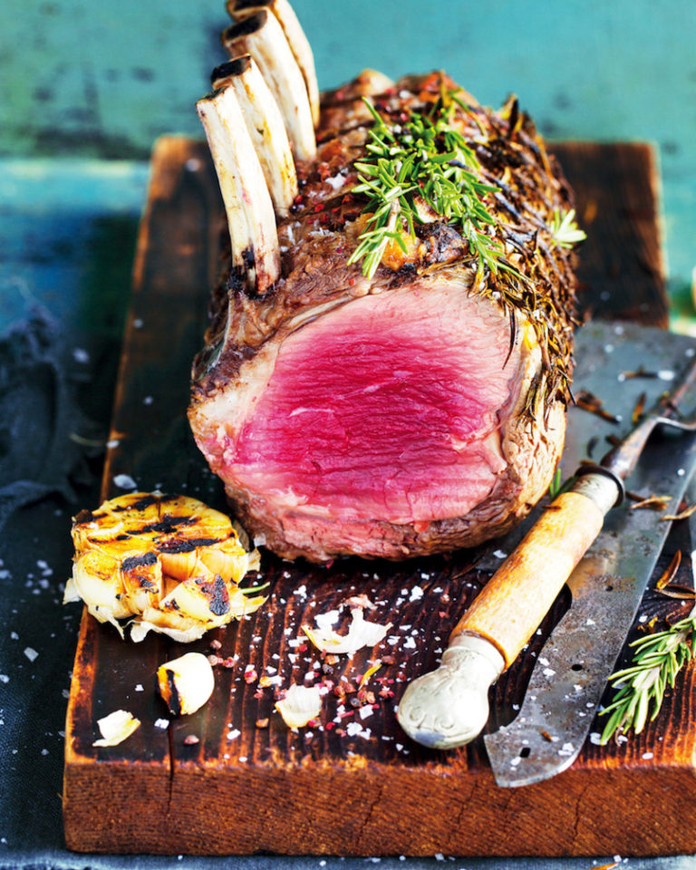 Beef prime rib roast with whitewine sauce MyKitchen