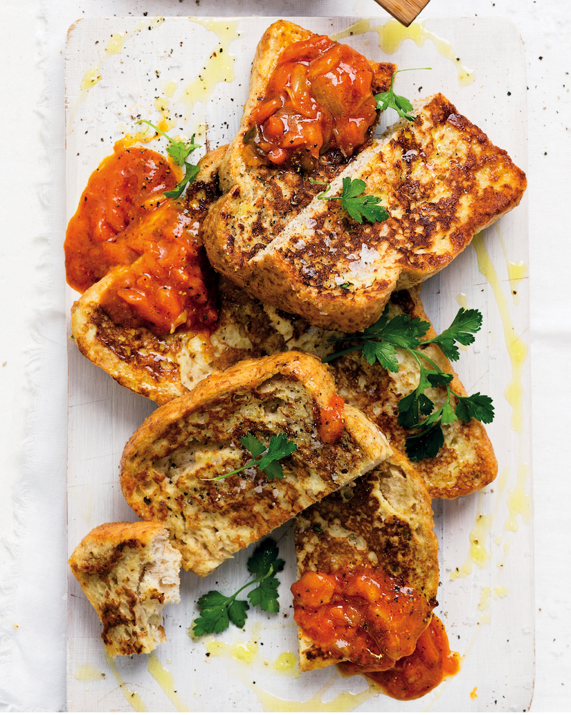 Read more about the article Savoury French toast with chakalaka and baked beans