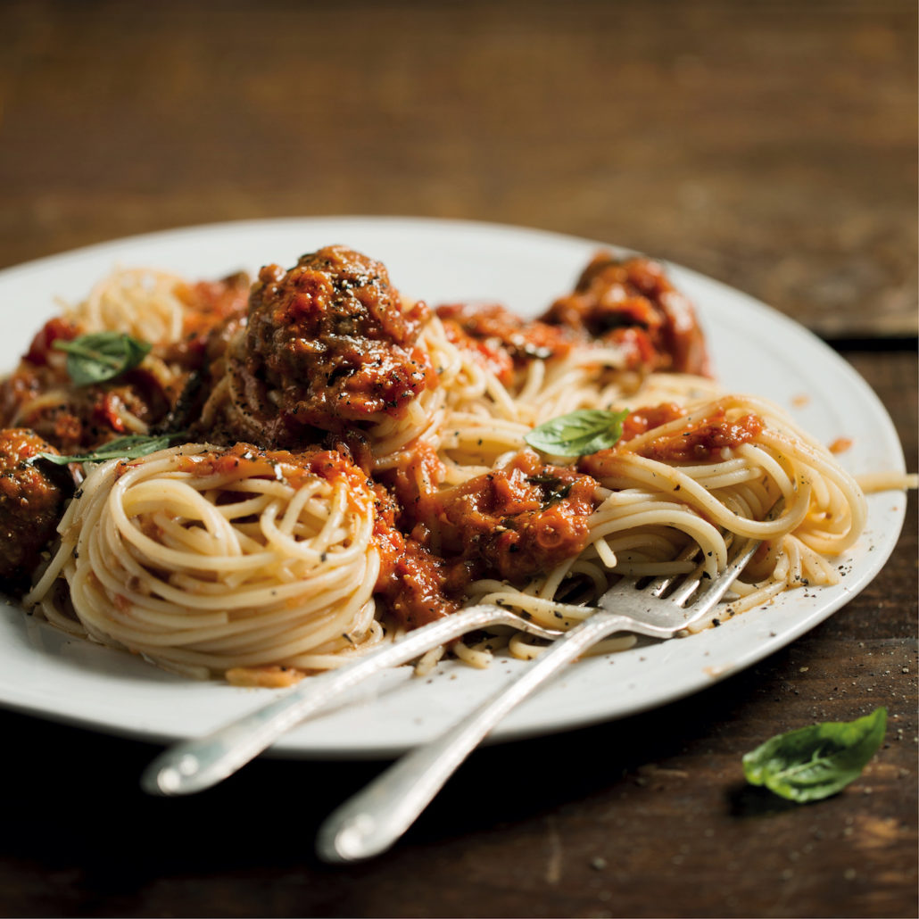 Spaghetti With Frikkadels Made The South African Way Mykitchen