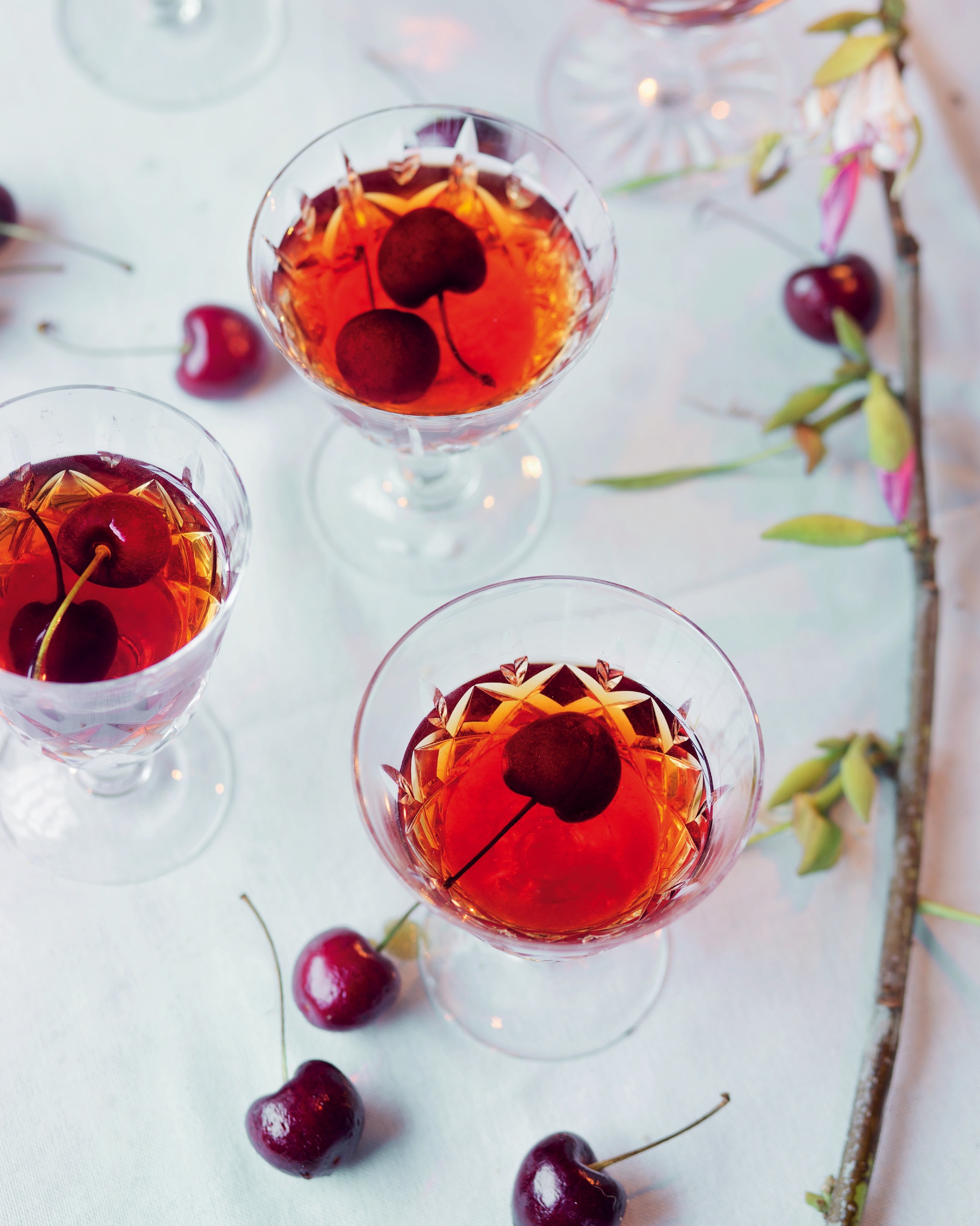 You are currently viewing Celebrate in style with these Christmas cherry martinis