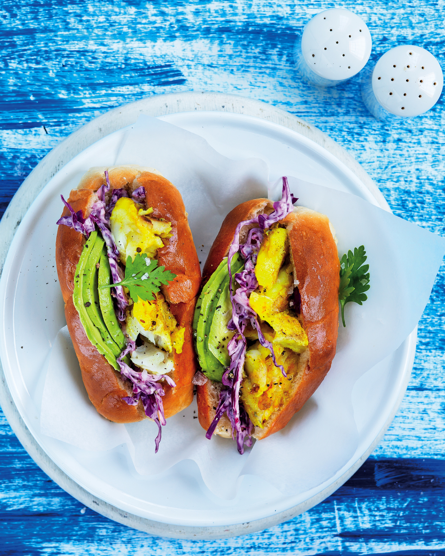 Read more about the article Pickled fish sub sandwiches with avocado