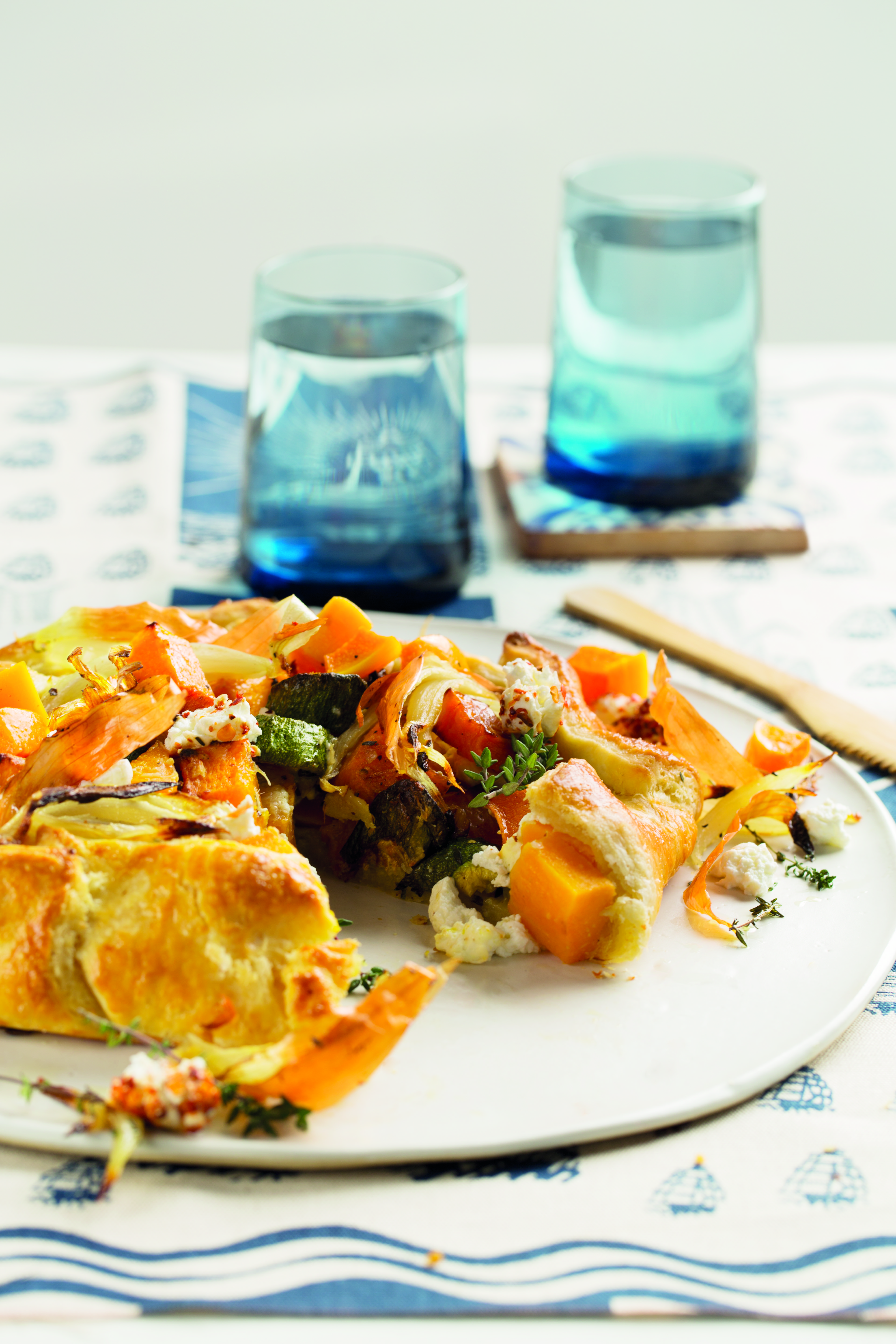 Read more about the article Roast vegetable galette