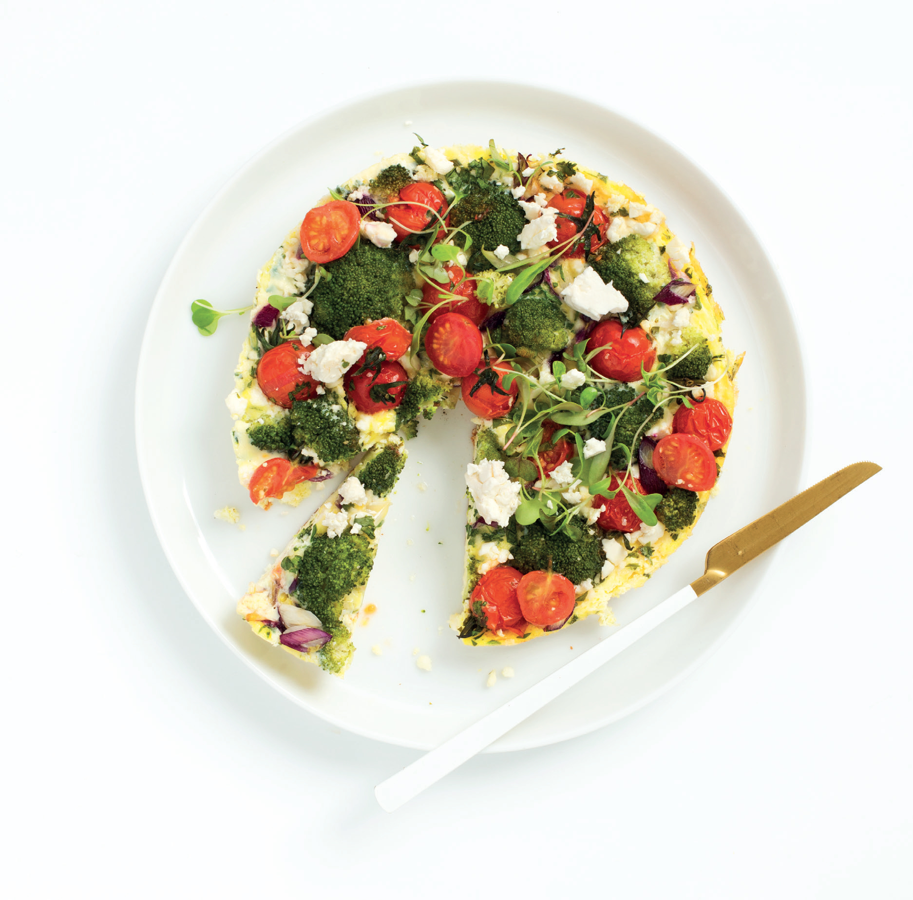 Read more about the article Health-conscious broccoli and feta crustless quiche