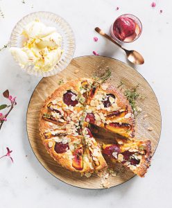 Read more about the article Seasonal peach, plum and apricot almond tart