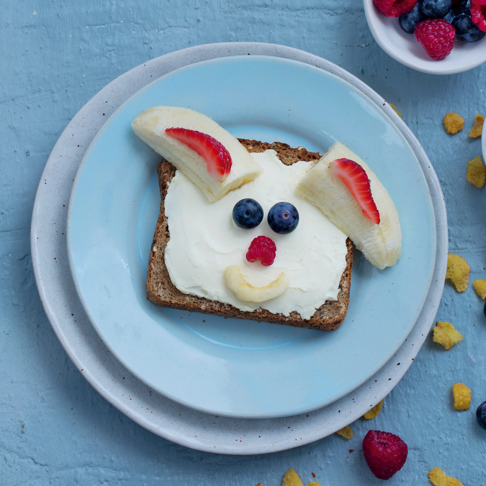 Read more about the article Cooking with kids: Healthy Easter bunny toast