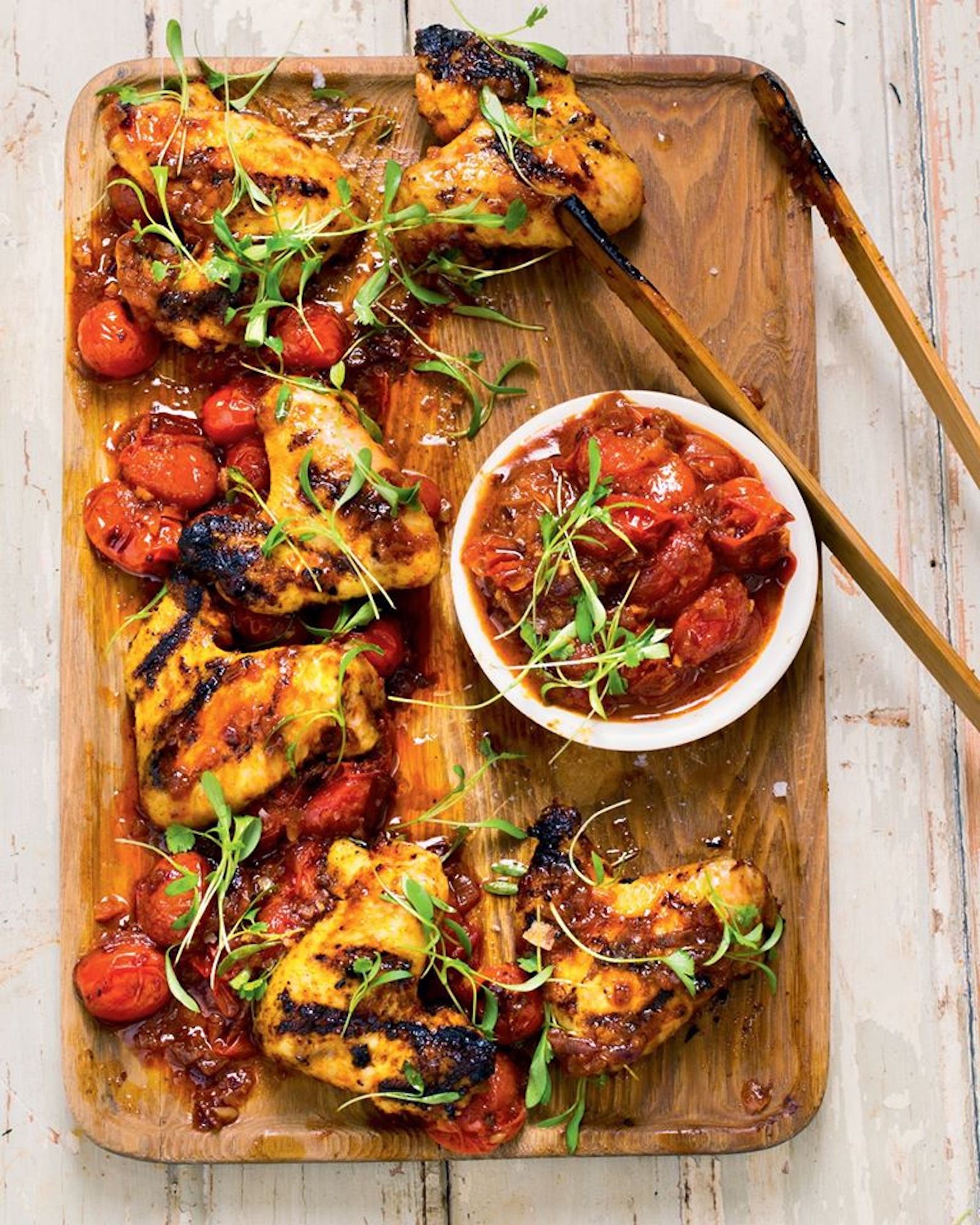 Read more about the article Fried harissa and tomato chicken wings