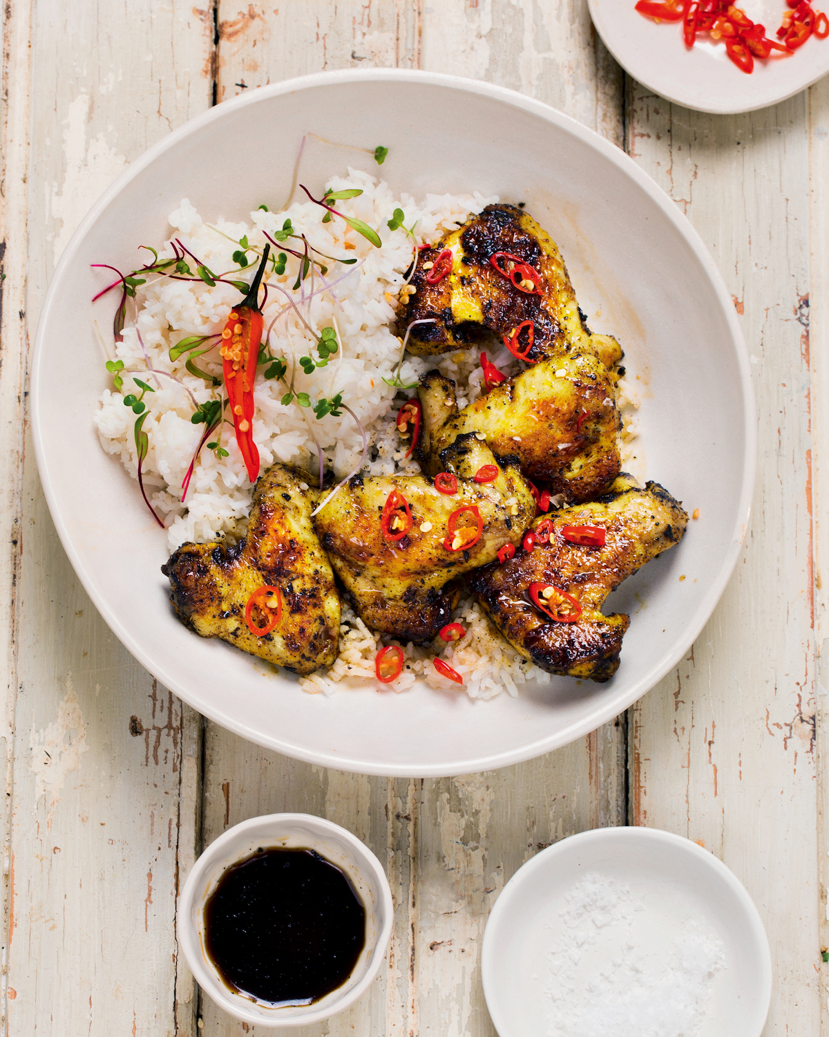 Read more about the article Cambodian curry chicken wings with rice
