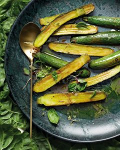 Read more about the article Quick marinated baby marrow