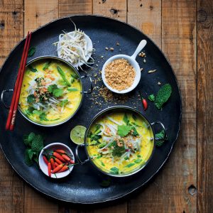 Read more about the article Try our meat-free take on this traditional laksa