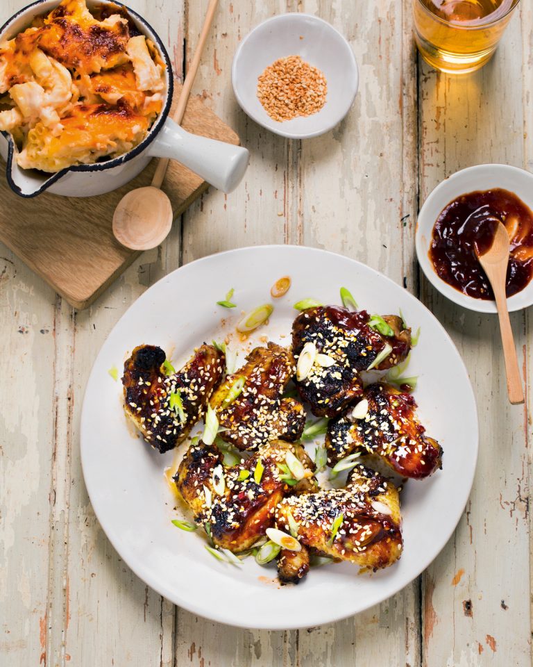 Chipotle chicken wings with maple sauce MyKitchen