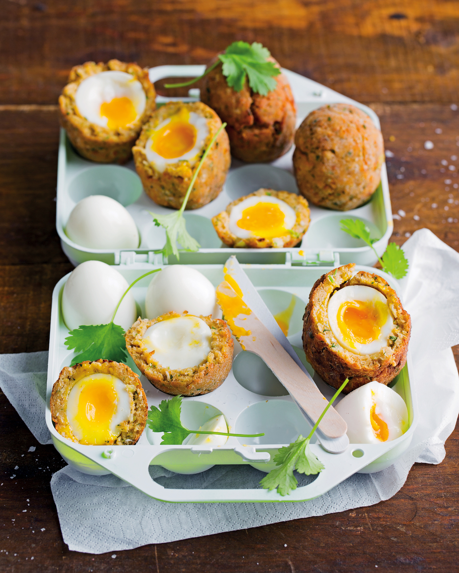 You are currently viewing These falafel Scotch eggs are the ultimate filling snack