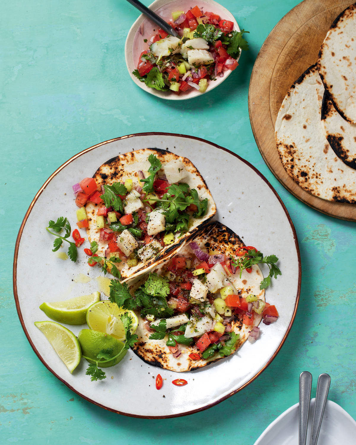 Read more about the article South American-style fish ceviche tacos with salsa