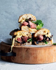 Read more about the article Quick steak, onion and Cheddar toasties