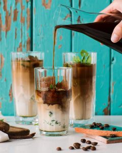 Read more about the article Wake-up-and-go coconut and mint iced coffee