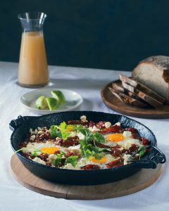 Read more about the article Vegetarian gourmet shakshuka for two