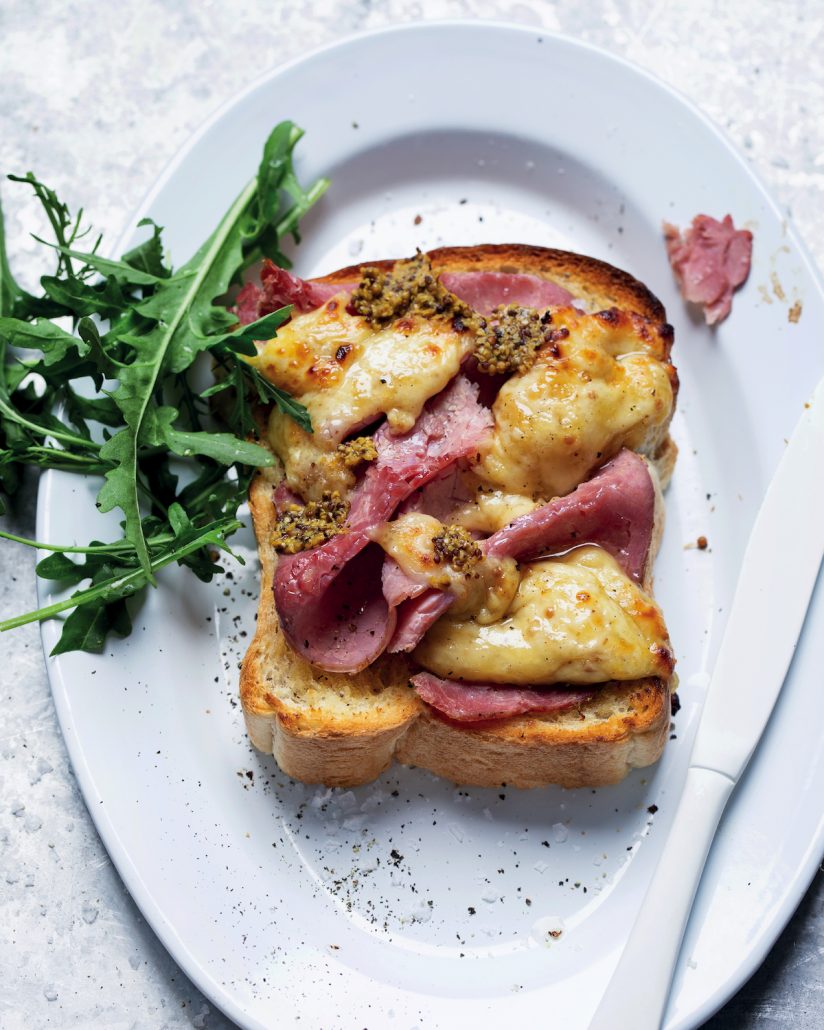 Ham and cheese sarmies with honeymustard sauce MyKitchen