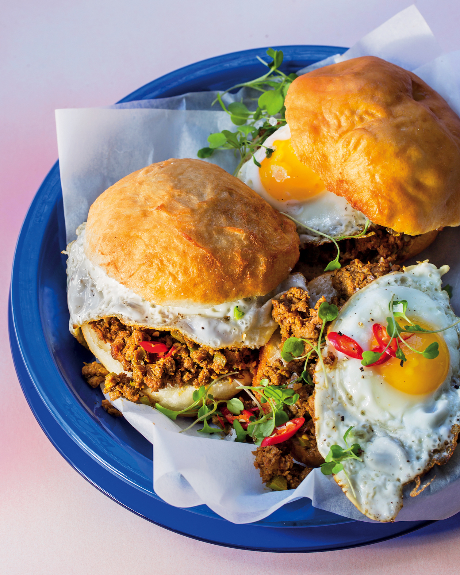 Read more about the article Vetkoek with curried mince and fried egg