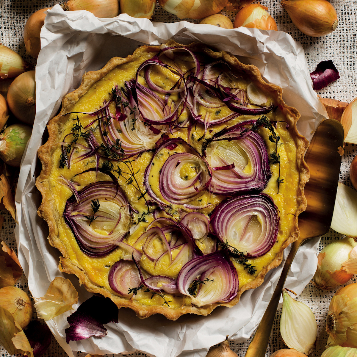Read more about the article Try our light version of the French-onion tartiflette