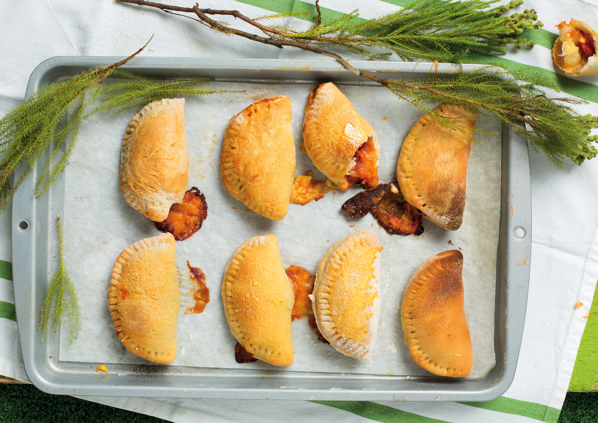 Read more about the article Put a local spin on these biltong and roast pepper calzones