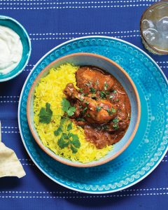 Read more about the article Chicken curry with masala curried yoghurt