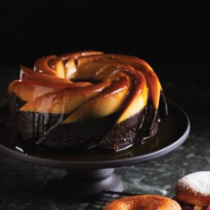 Read more about the article We combined two favourites to make this decadent chocoflan