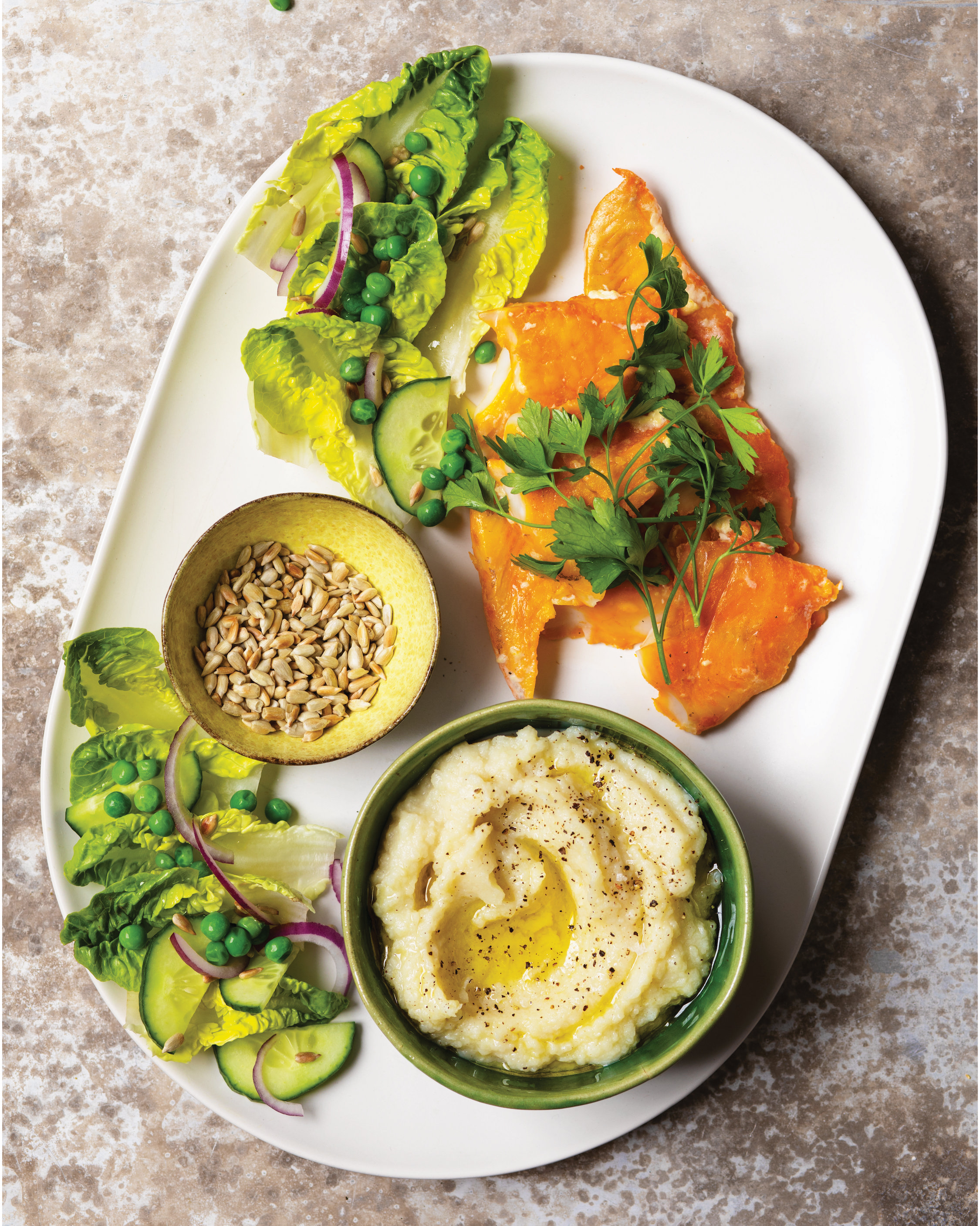 Read more about the article Smoked haddock and garlic infused cauli mash