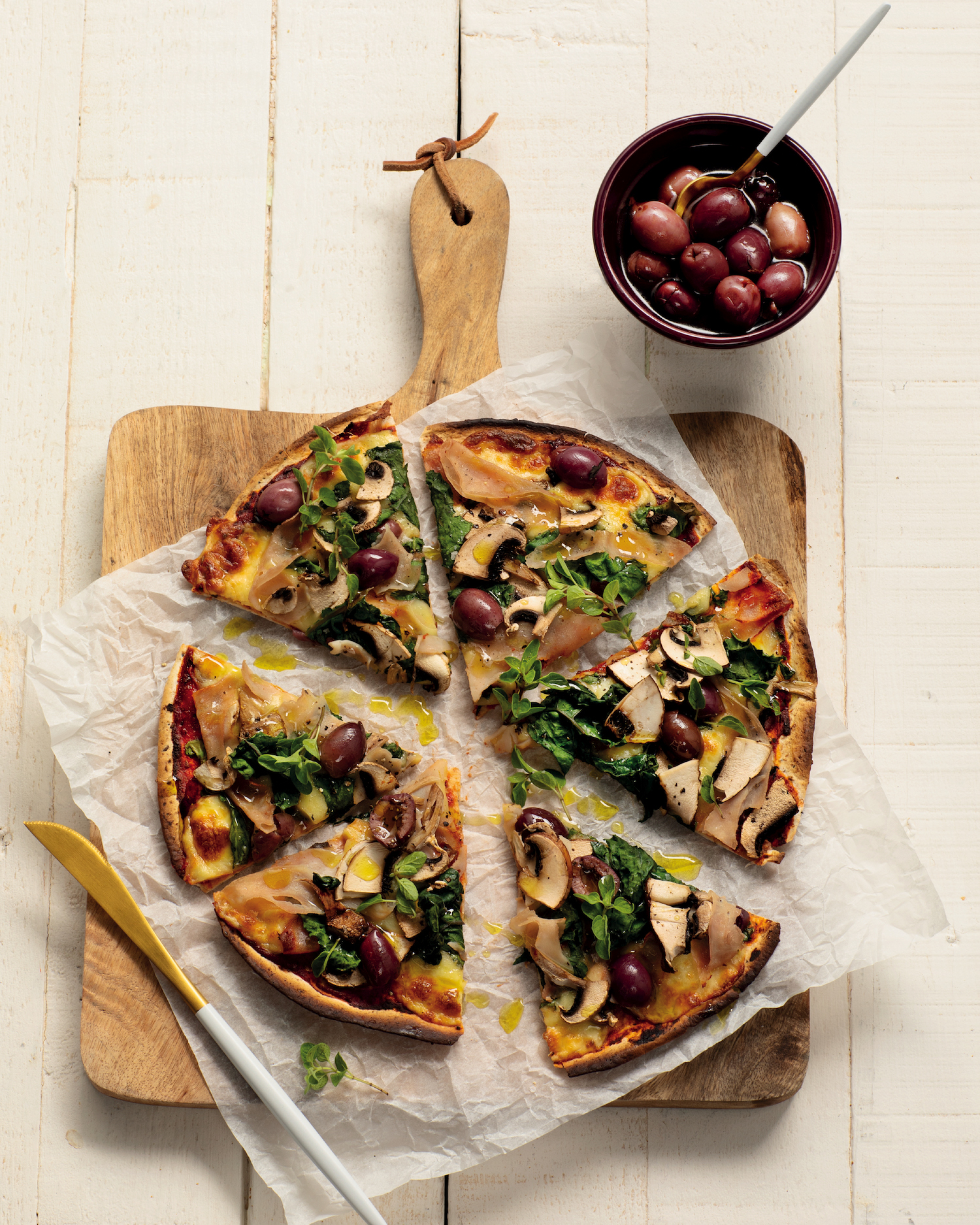 Read more about the article Wholewheat tortilla pizzas with ham and mushroom