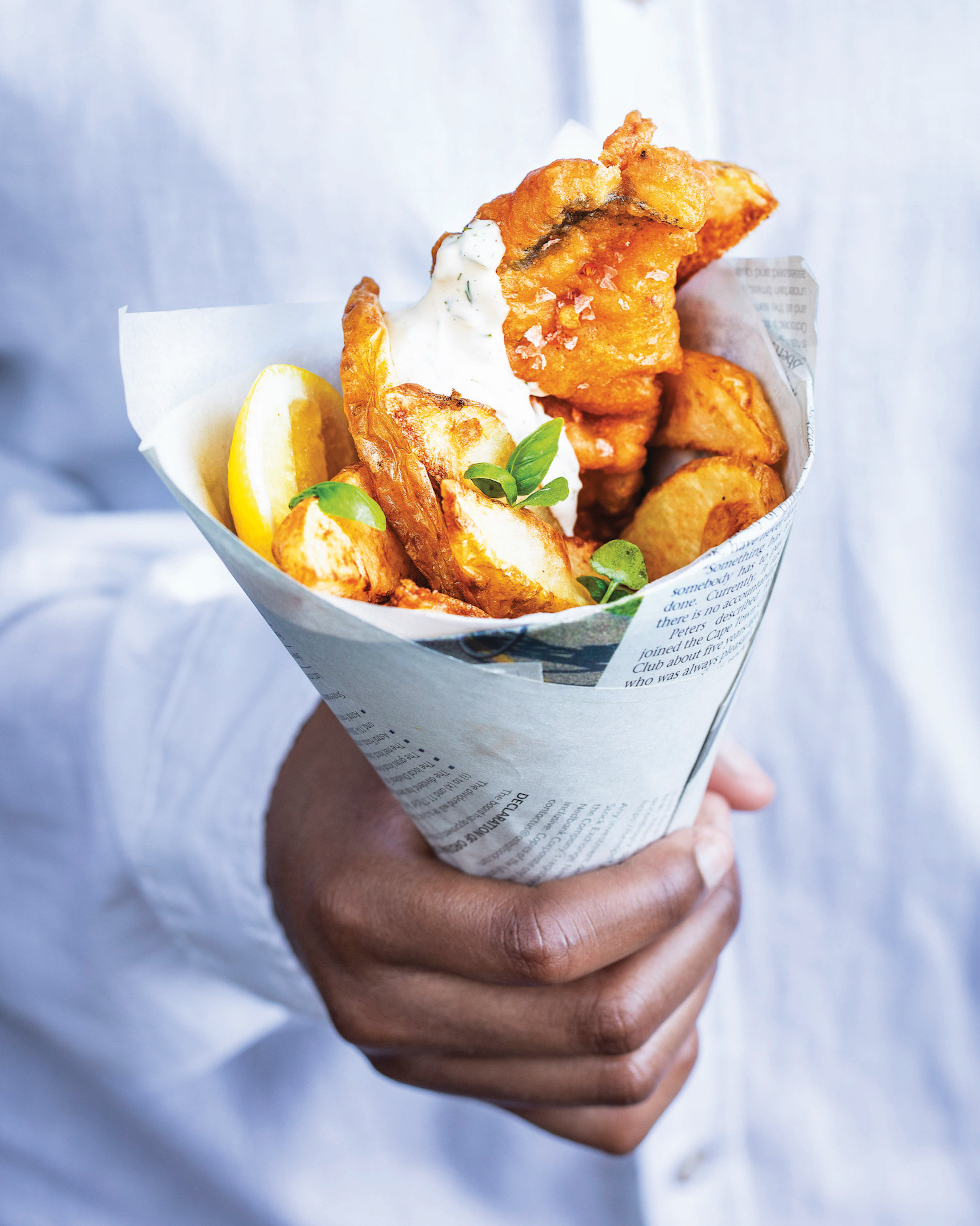 Read more about the article COOK THE COVER: Traditional fish and chips