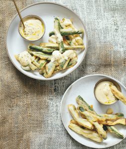 Read more about the article Zucchini fritti (fried baby-marrow fingers)