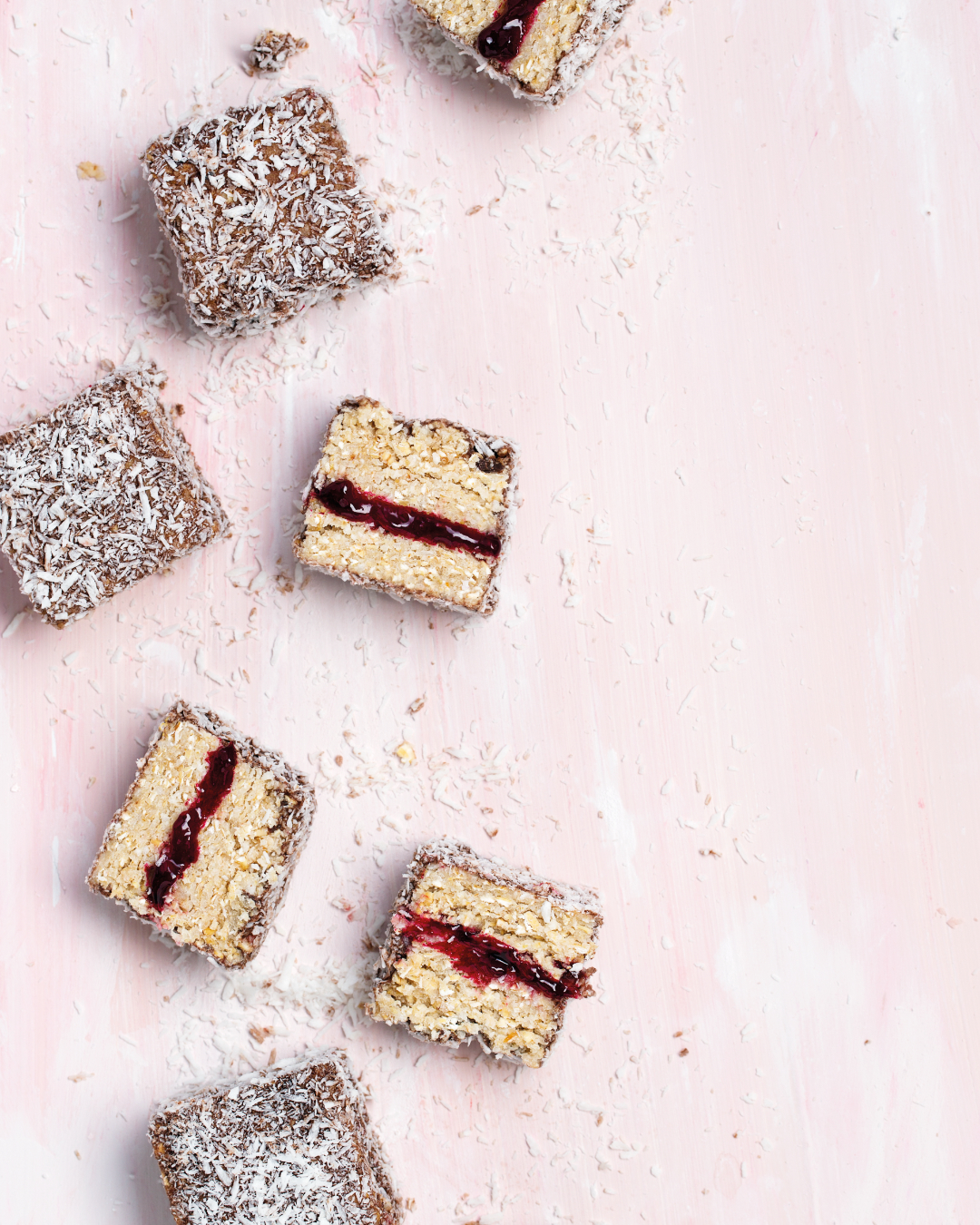 You are currently viewing No bake lamingtons