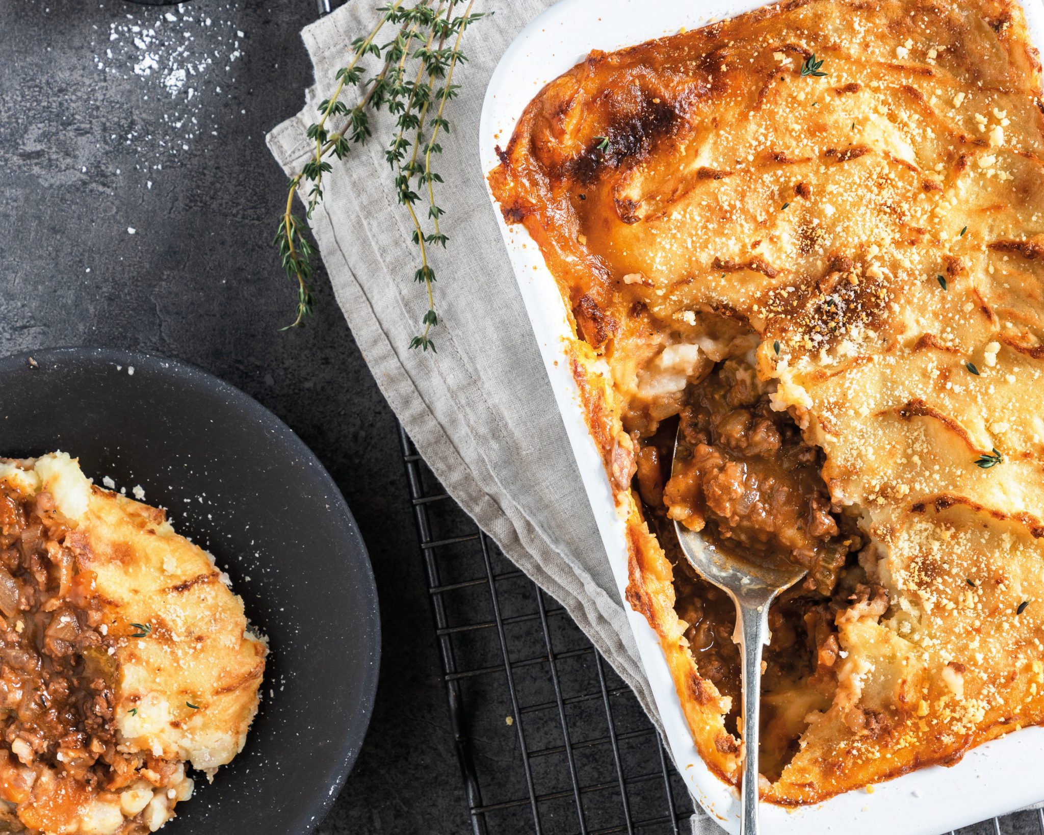 Shepherd’s Pie With A Cheesy Potato Topping - MyKitchen