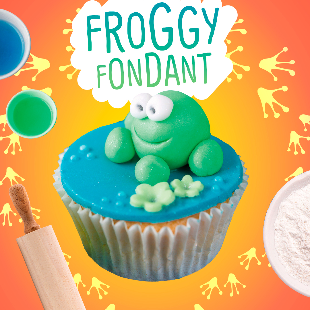 Read more about the article Yummy froggy cupcakes for the kids
