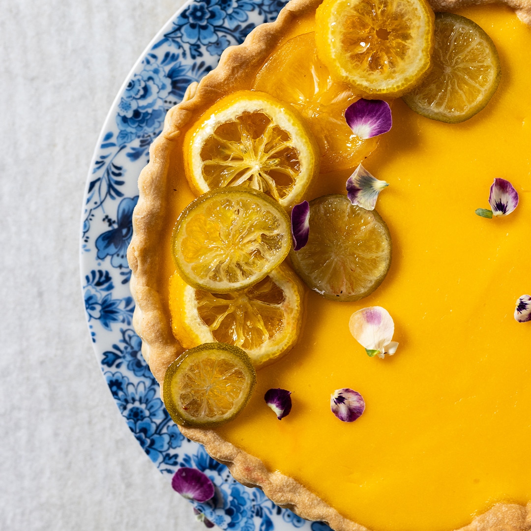 You are currently viewing Tarte au citron (Lemon tart)