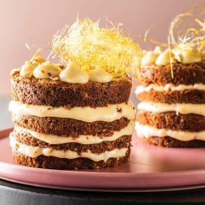 Read more about the article Spiced carrot cake with cottage cheese frosting 