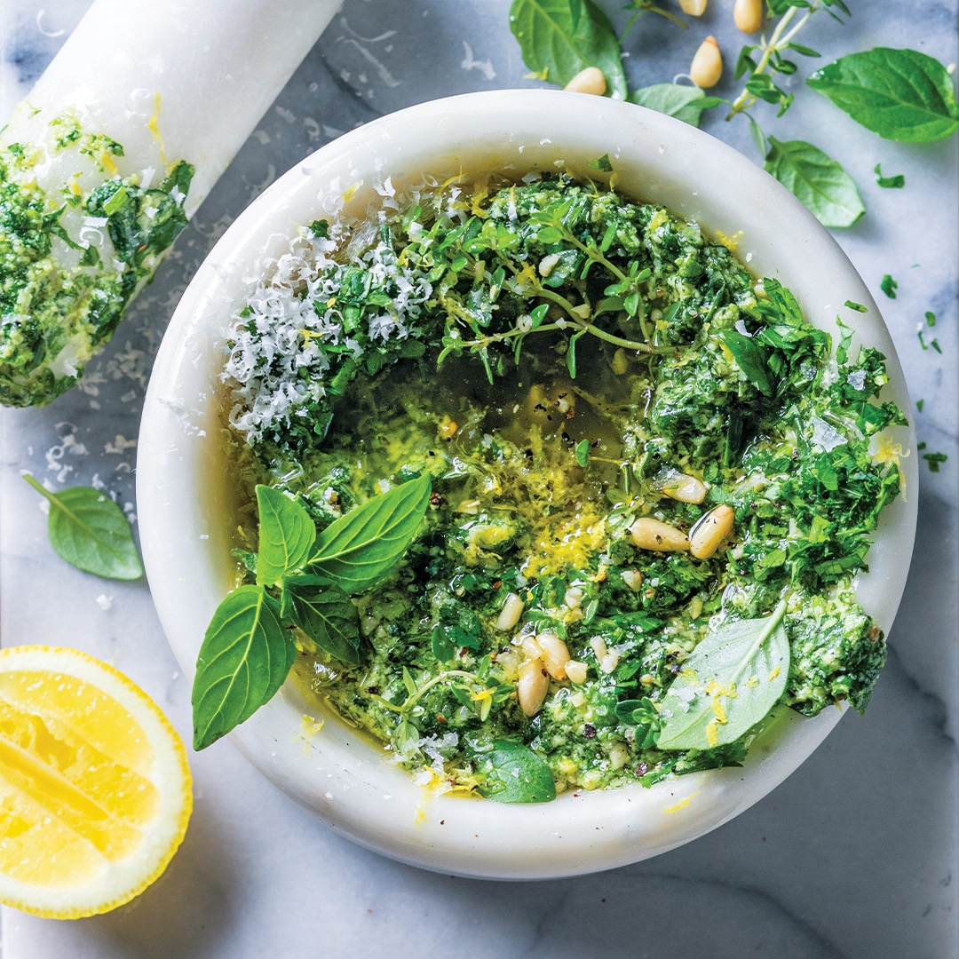 You are currently viewing Tasty homemade pesto recipe