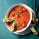 Tomato soup with anchovy butter toast recipe 